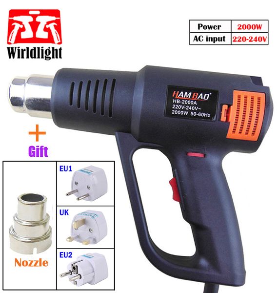 220v 2000w промышленного фена термоусадочной пластика сварки пистолет горячего воздуха терморегулятор температуры регулируемое отопления / u 
220v 2000w промышленного фена термоусадочной пластика сварки пистолет горячего воздуха терморегулятор температуры регулируемое отопления / u