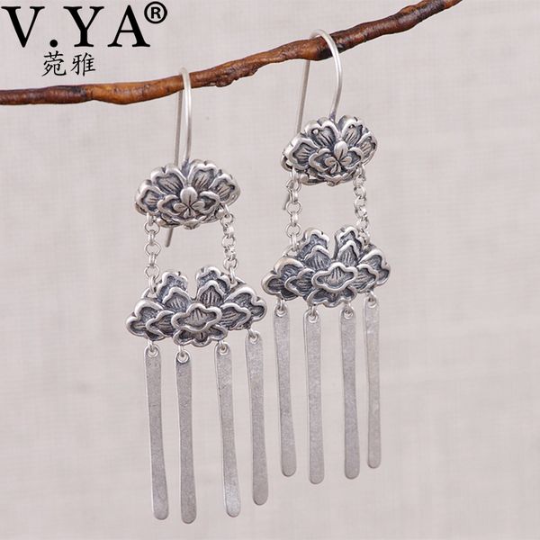 v.ya s925 sterling silver tassel earrings elegant large earrings tassel dangle retro drop long for women
v.ya s925 sterling silver tassel earrings elegant large earrings tassel dangle retro drop long for women