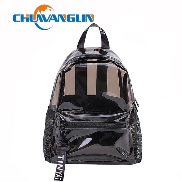 chuwanglin clear pvc women backpack transparent fashion backpack travel school bag for teenage mochila girls a52504
chuwanglin clear pvc women backpack transparent fashion backpack travel school bag for teenage mochila girls a52504