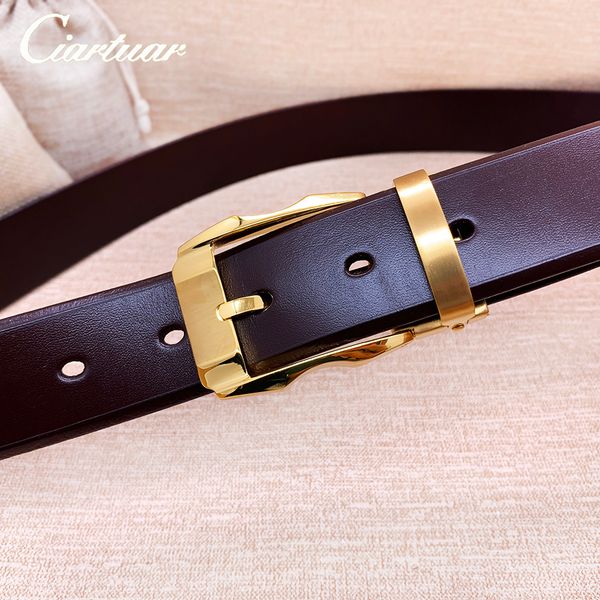 2019 belt for man genuine leather strap suit first layer solid brass gold sliver brass pin buckle ing, Black;brown
2019 belt for man genuine leather strap suit first layer solid brass gold sliver brass pin buckle ing, Black;brown