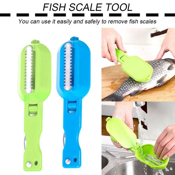 1pcs cleaning fish scales tool with knife scraping fish scales multifunctional fish killing gadget kitchen cooking accessories
1pcs cleaning fish scales tool with knife scraping fish scales multifunctional fish killing gadget kitchen cooking accessories