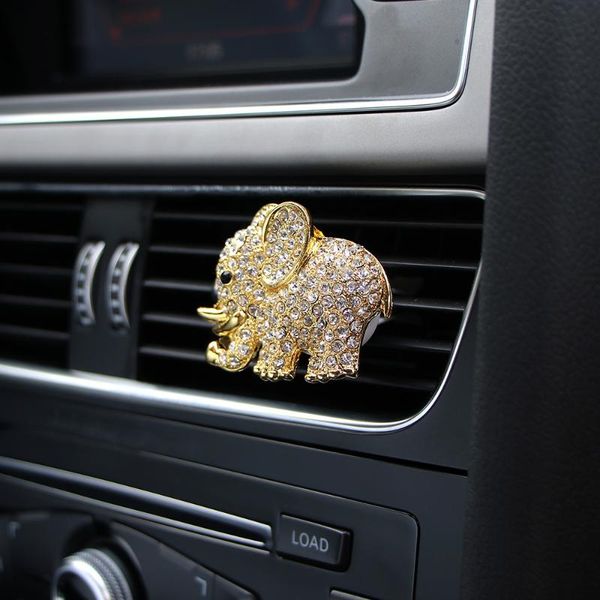 high-grade diamond crystal elephant car perfume clip lady car styling air outlet accessories air freshener decoration
high-grade diamond crystal elephant car perfume clip lady car styling air outlet accessories air freshener decoration
