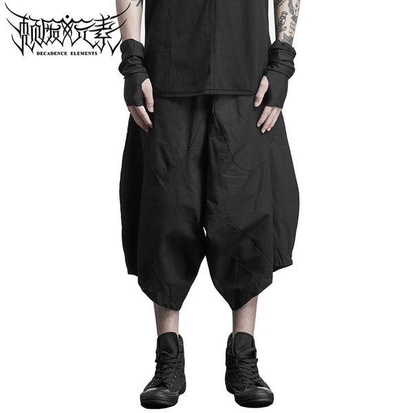 2018 new men's clothing gd hair stylist fashion street original stereoscopic cutting harem pants plus size costumes 27-46, Black
2018 new men's clothing gd hair stylist fashion street original stereoscopic cutting harem pants plus size costumes 27-46, Black