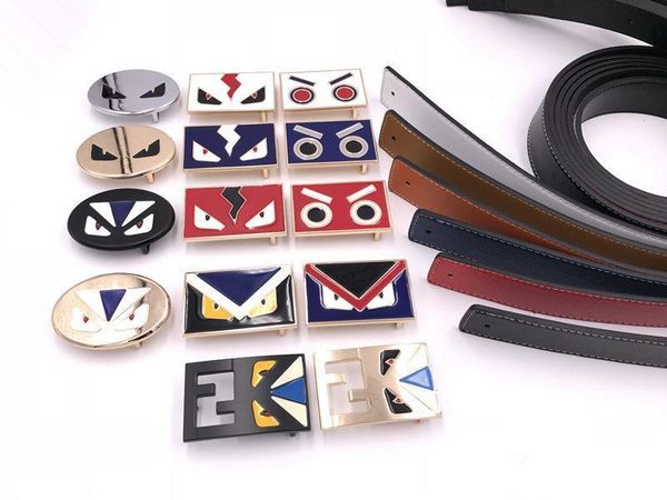 famous designer hip hop belts brand new waistbands fashion men leather belt monster eyes buckle women dress waist straps, Black;brown
famous designer hip hop belts brand new waistbands fashion men leather belt monster eyes buckle women dress waist straps, Black;brown