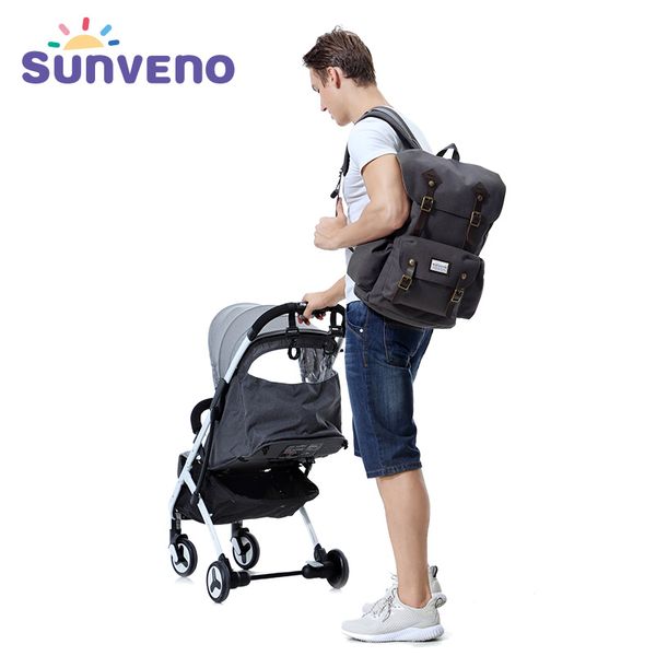 sunveno diaper bag multi-function daddy travel backpack nappy bags for baby care, large capacity, stylish and durable
sunveno diaper bag multi-function daddy travel backpack nappy bags for baby care, large capacity, stylish and durable