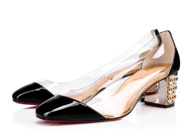 black,gold patent leather women's pums red bottom high heels round toe gallica lady red sole chunky heels famous brand party wedding
black,gold patent leather women's pums red bottom high heels round toe gallica lady red sole chunky heels famous brand party wedding