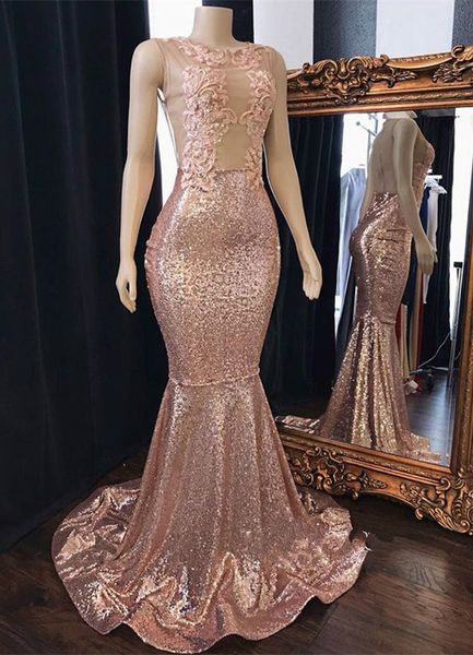 2019 rose gold prom dresses sequined appliqued beads sweep train jewel neck backless evening dress custom made formal party gowns, Black;red
2019 rose gold prom dresses sequined appliqued beads sweep train jewel neck backless evening dress custom made formal party gowns, Black;red
