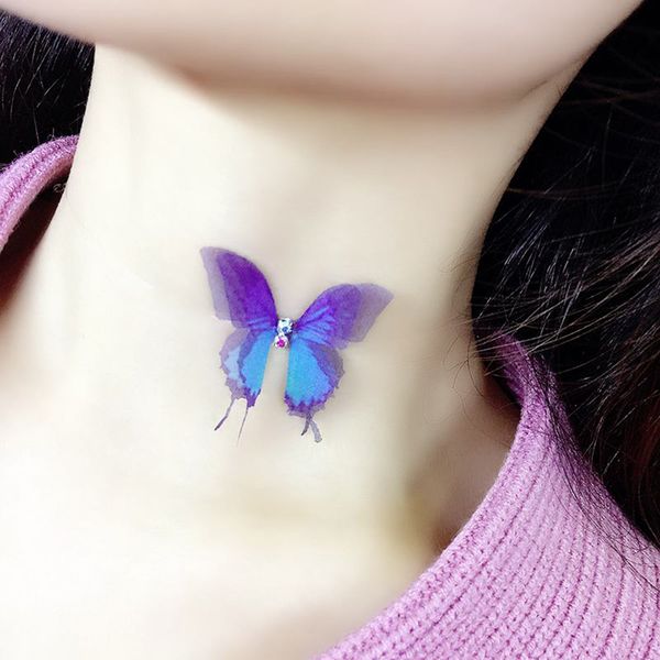 2018 new fashion crystal colorful 3d yarn butterfly chokers invisible fishline silk choker necklace jewelry gifts for women, Golden;silver
2018 new fashion crystal colorful 3d yarn butterfly chokers invisible fishline silk choker necklace jewelry gifts for women, Golden;silver