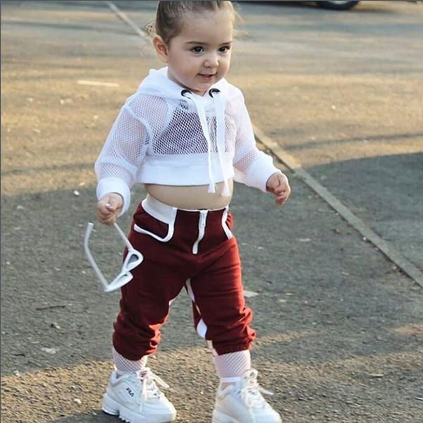 2020 new spring summer 3pcs kids baby girl hooded vest +sweatpants clothes tracksuit 2-7y, White
2020 new spring summer 3pcs kids baby girl hooded vest +sweatpants clothes tracksuit 2-7y, White