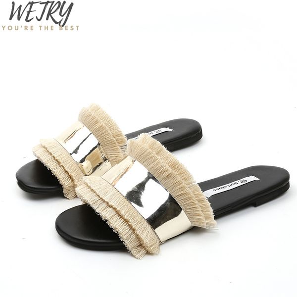 2019 women slippers fashion metal bling fur slides flat flip flops summer winter outside home slipper cozy ladies shoes, Black
2019 women slippers fashion metal bling fur slides flat flip flops summer winter outside home slipper cozy ladies shoes, Black