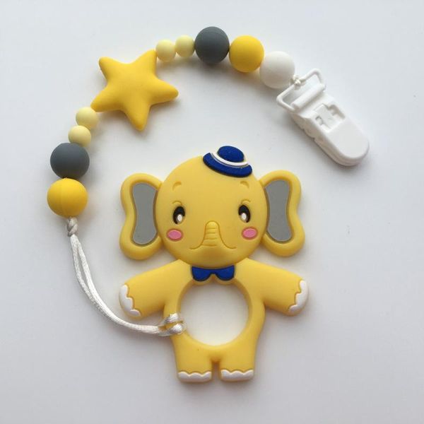 silicone elephant pacifier bpa baby teether hand made funny colorful bead clip holder pacifier clips soother chain for baby
silicone elephant pacifier bpa baby teether hand made funny colorful bead clip holder pacifier clips soother chain for baby