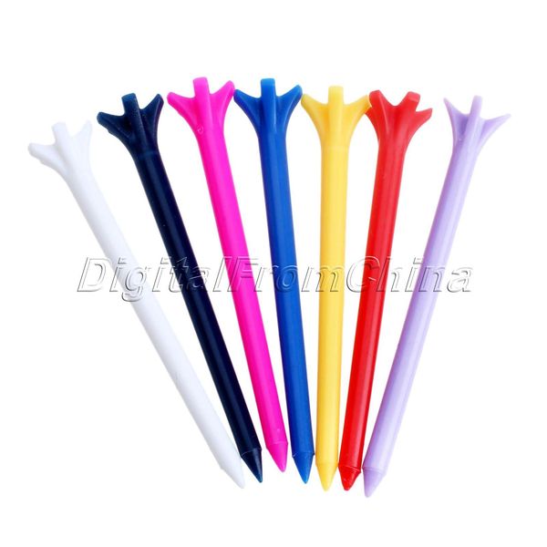 100 pcs plastic 70mm mixed colors golf ball accessories golf tees zero friction five prong 2 3/4 inch tees training aids tools lcqaj
100 pcs plastic 70mm mixed colors golf ball accessories golf tees zero friction five prong 2 3/4 inch tees training aids tools lcqaj