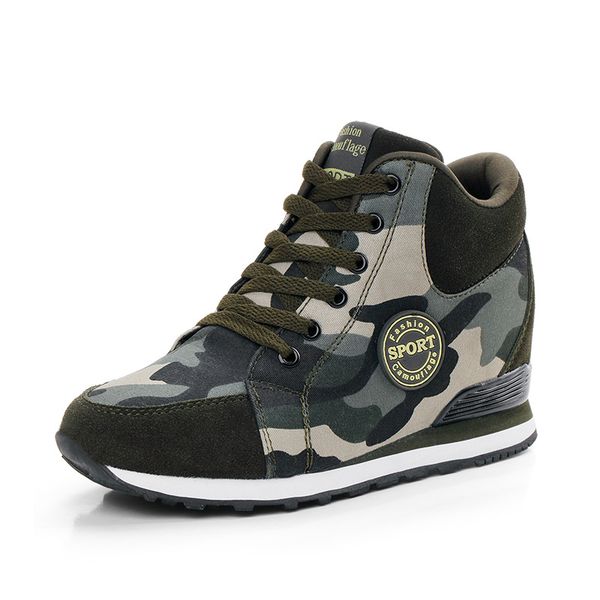 2019 new women's shoes spring and autumn canvas camouflage increase sneakers women shoes student casual, Black
2019 new women's shoes spring and autumn canvas camouflage increase sneakers women shoes student casual, Black
