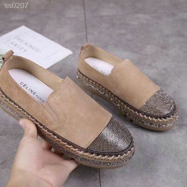 2019 new korean leather flat women's rhinestone thick-soled casual shoes leather muffin thick-soled lazy shoes factory direct sales, Black
2019 new korean leather flat women's rhinestone thick-soled casual shoes leather muffin thick-soled lazy shoes factory direct sales, Black