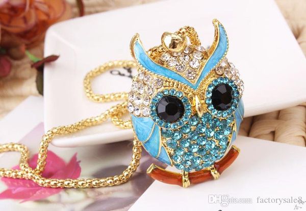 fashion owl crystal pendant necklace prom jewelry made with swarovski elements austrian crystal jewelry necklace for women, Silver
fashion owl crystal pendant necklace prom jewelry made with swarovski elements austrian crystal jewelry necklace for women, Silver