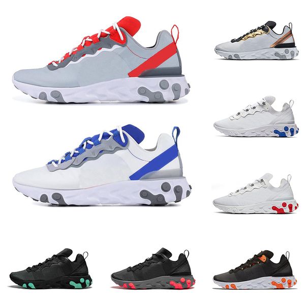 react new element 55 men women running shoes triple black gold ranger white royal red fashion mens trainer runners outdoor sneakers
react new element 55 men women running shoes triple black gold ranger white royal red fashion mens trainer runners outdoor sneakers