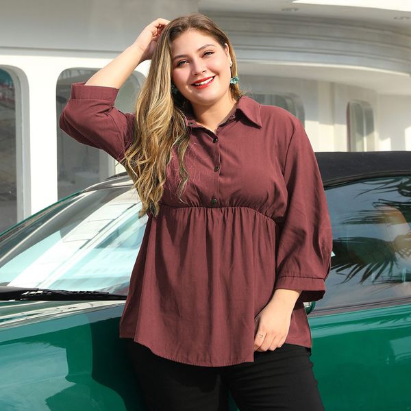 plus size fashion buttons tunic blouse casual winter ladies v-neck bottom female women long sleeve shirt blusas pullover, White
plus size fashion buttons tunic blouse casual winter ladies v-neck bottom female women long sleeve shirt blusas pullover, White