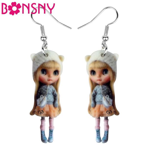 bonsny acrylic blond russian doll earrings drop dangle stud cute fashion cute jewelry for women girls teens gift accessories, Silver
bonsny acrylic blond russian doll earrings drop dangle stud cute fashion cute jewelry for women girls teens gift accessories, Silver