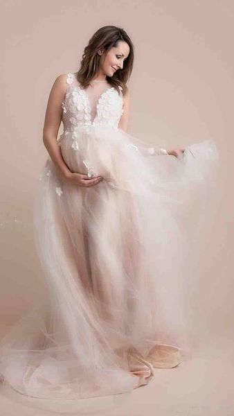 2019 new chic beaded maternity wedding dresses appliqued sheer jewel neckline a line bridal gowns floor length tulle wedding dress, White
2019 new chic beaded maternity wedding dresses appliqued sheer jewel neckline a line bridal gowns floor length tulle wedding dress, White