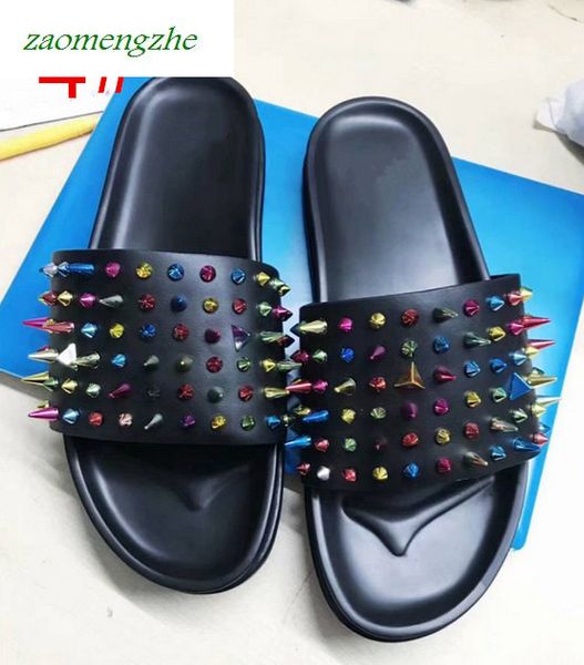 donna red bottom slippers designer luxury red bottoms shoes womens rivet junior spikes flat shoeswith boxssales new, Black
donna red bottom slippers designer luxury red bottoms shoes womens rivet junior spikes flat shoeswith boxssales new, Black