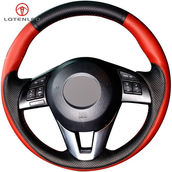 lqtenleo black red leather car steering wheel cover for 3 axela 2013-2016 2 6 atenza 2014-2017 cx-5 cx5 cx-4
lqtenleo black red leather car steering wheel cover for 3 axela 2013-2016 2 6 atenza 2014-2017 cx-5 cx5 cx-4