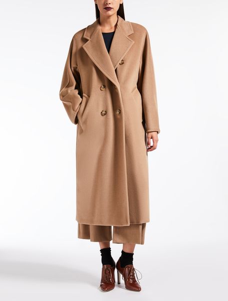 woolen lace up long coat double breasted fashion outerwear with belt warm elegant casual loose women overcoat 2019, Black
woolen lace up long coat double breasted fashion outerwear with belt warm elegant casual loose women overcoat 2019, Black