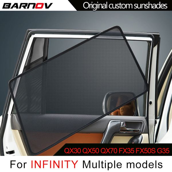 barnov car special curtain window sunshades mesh shade blind original custom for infinity qx30 qx50 qx70 fx35 fx50s g35
barnov car special curtain window sunshades mesh shade blind original custom for infinity qx30 qx50 qx70 fx35 fx50s g35