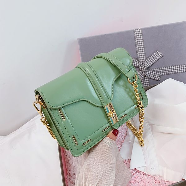 chain crossbody bags for women 2020 new pu leather shoulder bags fashion ladies small messenger bag green
chain crossbody bags for women 2020 new pu leather shoulder bags fashion ladies small messenger bag green