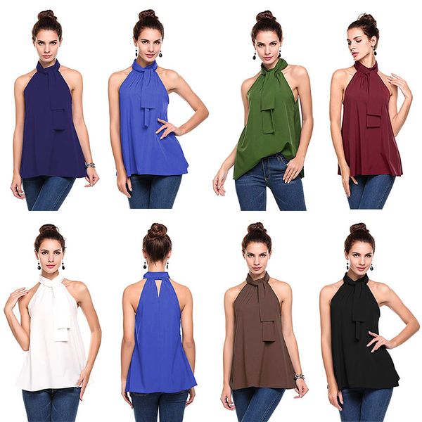 summer women's casual strapless halter neck slim tanks vests sleeveless plus size m190618, White
summer women's casual strapless halter neck slim tanks vests sleeveless plus size m190618, White