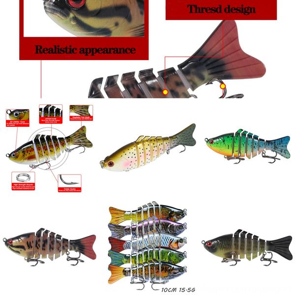 xrizb fishing tackle box 5 box bait type baits grid (10cm * 15.5g) can hold 5 fake luya
xrizb fishing tackle box 5 box bait type baits grid (10cm * 15.5g) can hold 5 fake luya