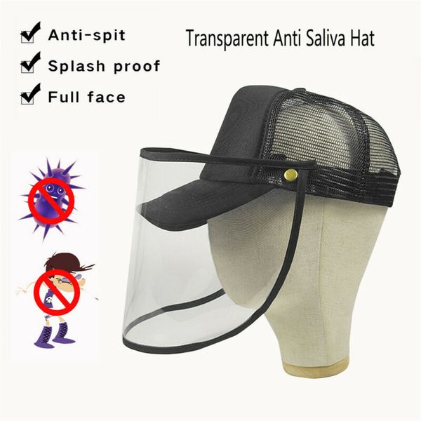 mens women protective cap anti saliva face shield plastic hat-mounted clear mask, Blue;gray
mens women protective cap anti saliva face shield plastic hat-mounted clear mask, Blue;gray