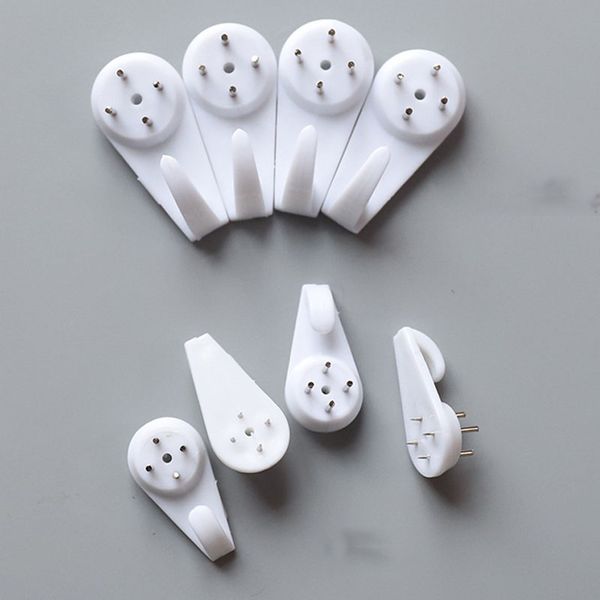 10pcs/pack plastic invisible wall mount p picture frame nail hook for hanging clock decorative storage rack seamless nail
10pcs/pack plastic invisible wall mount p picture frame nail hook for hanging clock decorative storage rack seamless nail