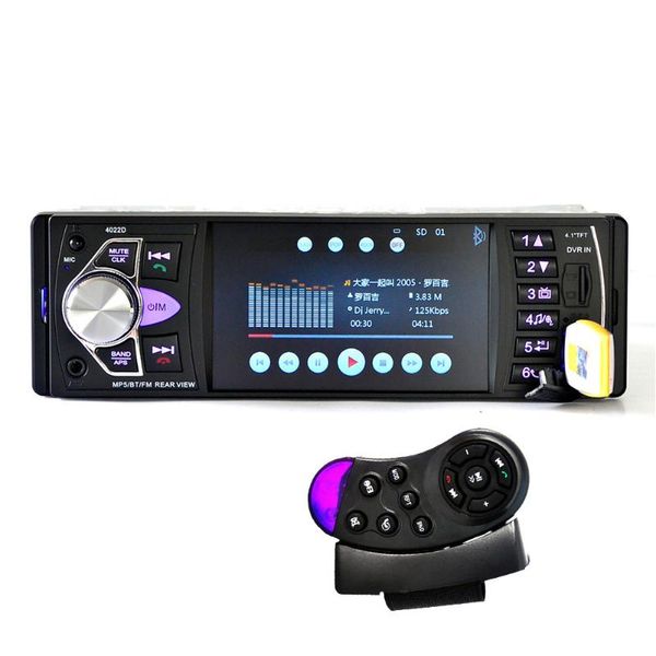 4022d 4.1 inch screen car radio video universal aux usb bluetooth multimedia audio tf stereo mp5 player durable fm
4022d 4.1 inch screen car radio video universal aux usb bluetooth multimedia audio tf stereo mp5 player durable fm