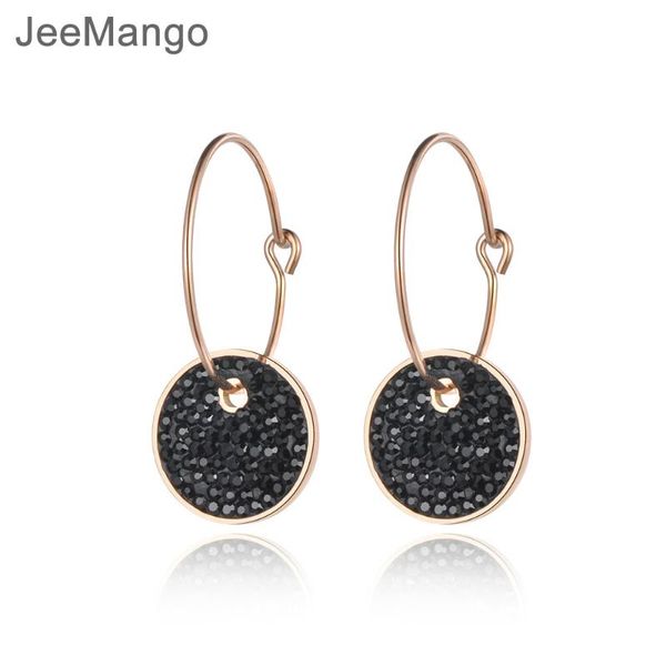 jeemango stainless steel hoop earrings white & black round clay crystals rose gold color party jewelry wedding gift je18459, Golden
jeemango stainless steel hoop earrings white & black round clay crystals rose gold color party jewelry wedding gift je18459, Golden