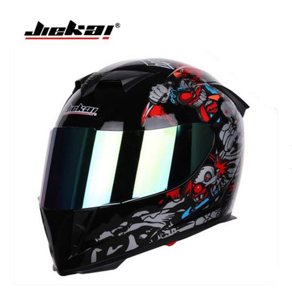 2018 winter new jiekai double lens motorcycle helmets full face motorbike helmet of abs / color pc lens visor size m l xl xxl
2018 winter new jiekai double lens motorcycle helmets full face motorbike helmet of abs / color pc lens visor size m l xl xxl