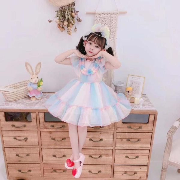 0-6y summer rainbow vintage princess short sleeves ball gown dress for bady girls lolita birthday party turkey dress for childs, Red;yellow
0-6y summer rainbow vintage princess short sleeves ball gown dress for bady girls lolita birthday party turkey dress for childs, Red;yellow
