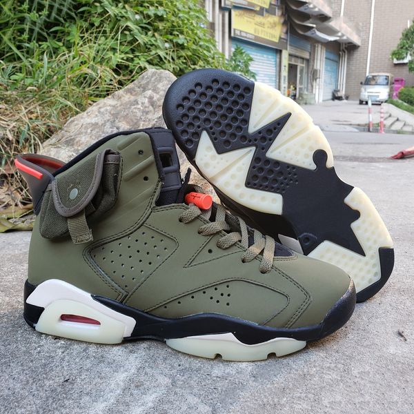 6s travis scotts x air 6 mens basketball shoes medium olive cactus jack green suede 3m reflective cn1084-200 men sports sneakers
6s travis scotts x air 6 mens basketball shoes medium olive cactus jack green suede 3m reflective cn1084-200 men sports sneakers