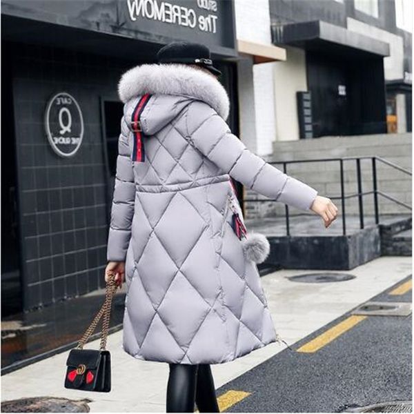 women winter jackets and coats 2018 casual long sleeve big fur collar down coat female loose warm hooded parkas plus size 2xl, Black
women winter jackets and coats 2018 casual long sleeve big fur collar down coat female loose warm hooded parkas plus size 2xl, Black