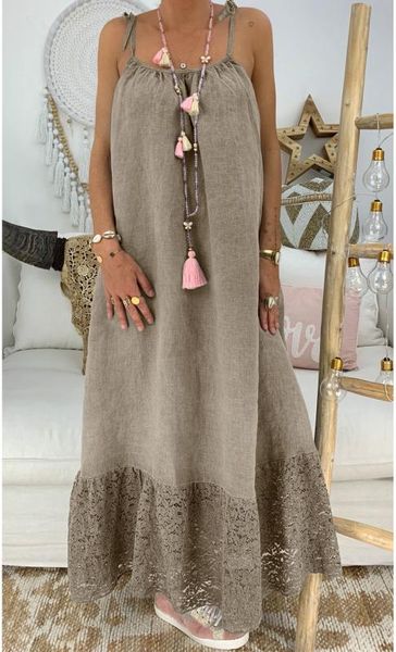 women summer dress sleeveless spaghetti strap maxi dress split hem baggy kaftan loose casual long dresses sundress, Black;gray
women summer dress sleeveless spaghetti strap maxi dress split hem baggy kaftan loose casual long dresses sundress, Black;gray