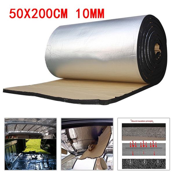 50*200 cm 10mm sound deadening car insulation block heat sound thermal proofing pad auto accessories parts for automobiles
50*200 cm 10mm sound deadening car insulation block heat sound thermal proofing pad auto accessories parts for automobiles