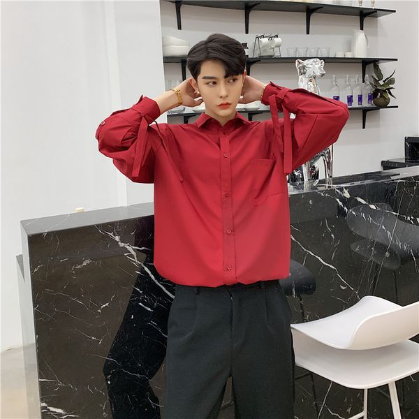 mixcubic 2020 spring summer british style retro solid color shirts men casual loose asymmetric length shirts for men,size -xxl, White;black
mixcubic 2020 spring summer british style retro solid color shirts men casual loose asymmetric length shirts for men,size -xxl, White;black
