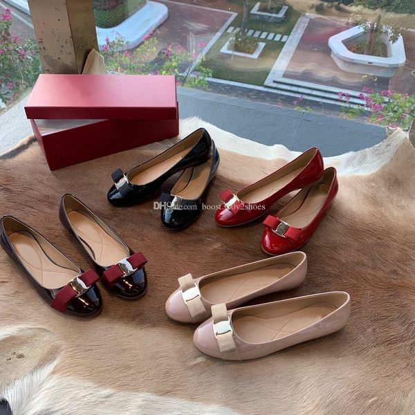 brand new women girl fashion luxury designer heels pump flats patent leather with bow womens bridal wedding casual flat shoes with box 34-40, Black
brand new women girl fashion luxury designer heels pump flats patent leather with bow womens bridal wedding casual flat shoes with box 34-40, Black