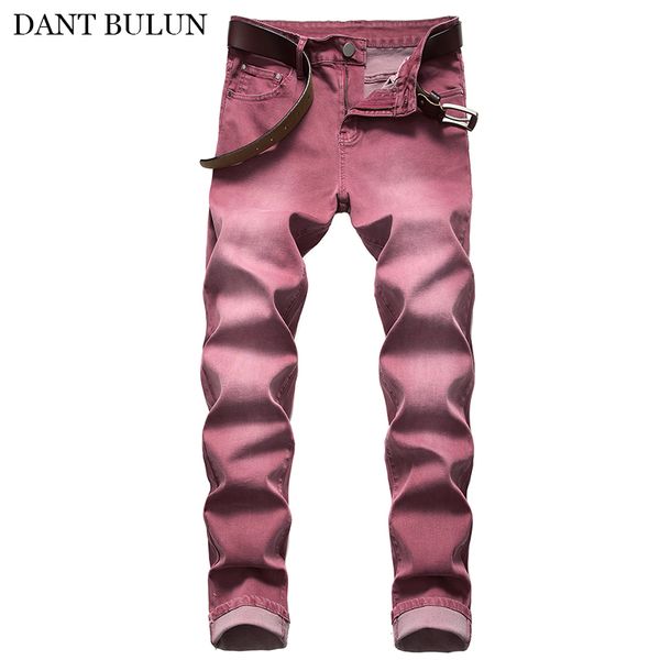men's jeans fashion men business casual pants slim fit elastic denim homme hombre trousers male brand pencil, Blue
men's jeans fashion men business casual pants slim fit elastic denim homme hombre trousers male brand pencil, Blue