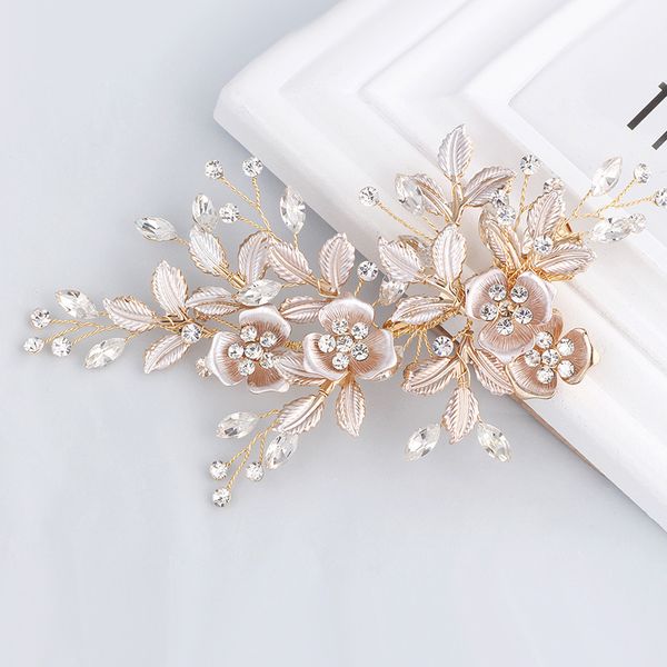 elegant handmade golden crystals rhinestones flower leaf wedding hair clip barrettes bridal headpiece hair accessories sale, White;golden
elegant handmade golden crystals rhinestones flower leaf wedding hair clip barrettes bridal headpiece hair accessories sale, White;golden