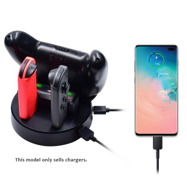 original 5in1 fast charging station holder usb chargers up to 4 port controllers for switch joy-con controllers gamepad charger
original 5in1 fast charging station holder usb chargers up to 4 port controllers for switch joy-con controllers gamepad charger