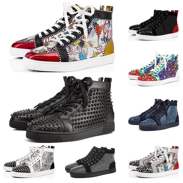 fashion designer shoes studded spikes flats shoes red bottoms shoes mens womens party lovers genuine leather casual sneakers mens trainers
fashion designer shoes studded spikes flats shoes red bottoms shoes mens womens party lovers genuine leather casual sneakers mens trainers