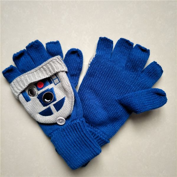 fashion-stormtrooper darth vader robot r2d2 cotton knitting winter warm gloves blue r2d2 mitten full/half finger 2 style, Blue;gray
fashion-stormtrooper darth vader robot r2d2 cotton knitting winter warm gloves blue r2d2 mitten full/half finger 2 style, Blue;gray