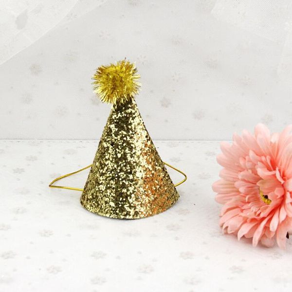 new children boy girl gold silver pompon ball birthday hat princess birthday party hats party supplies
new children boy girl gold silver pompon ball birthday hat princess birthday party hats party supplies