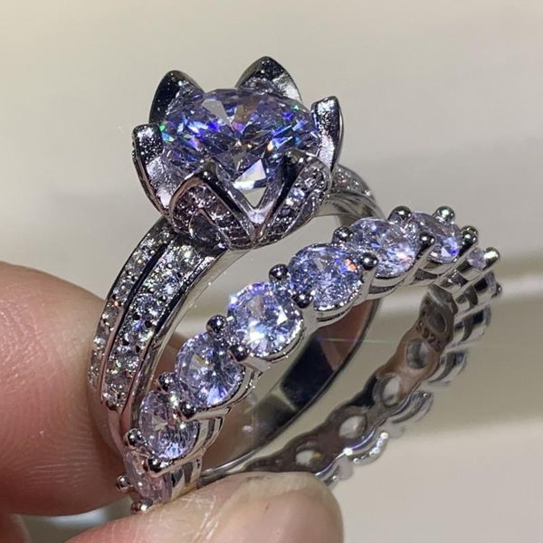 size 5-10 luxury jewelry 925 sterling silver round cut white z cz diamond gemstones women wedding engagement bridal ring set gift, Slivery;golden
size 5-10 luxury jewelry 925 sterling silver round cut white z cz diamond gemstones women wedding engagement bridal ring set gift, Slivery;golden