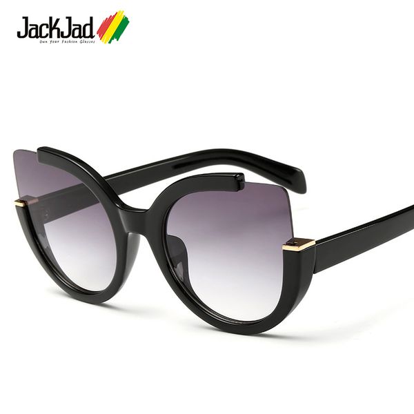 jackjad cat eye sunglasses women 2020 brand design vintage fashion sun glasses for women uv400 lens gafas de 1519, White;black
jackjad cat eye sunglasses women 2020 brand design vintage fashion sun glasses for women uv400 lens gafas de 1519, White;black